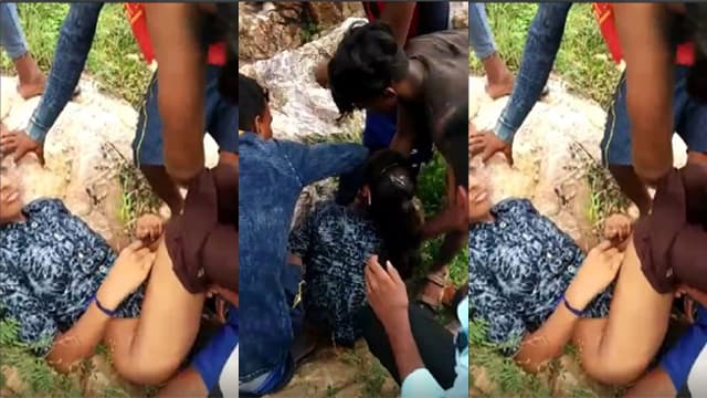Indian Teen Girl Gangbang In Jungle – Teen Group Fucking